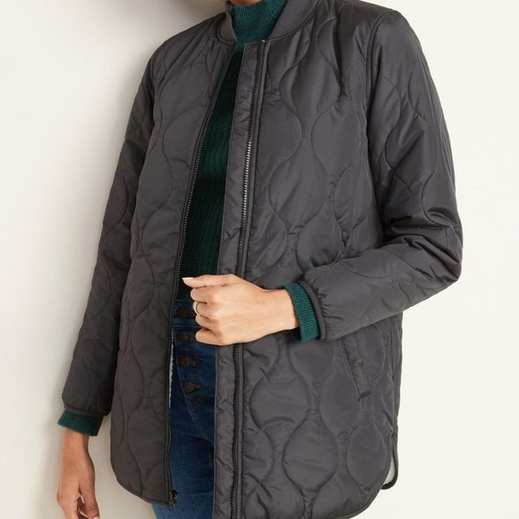 Old Navy Jackets & Blazers - Old Navy Sherpa-Lined Quilted Jacket